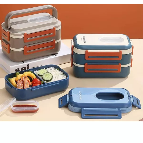 ظرف نگهدارنده مدل دوطبقه دسته دار