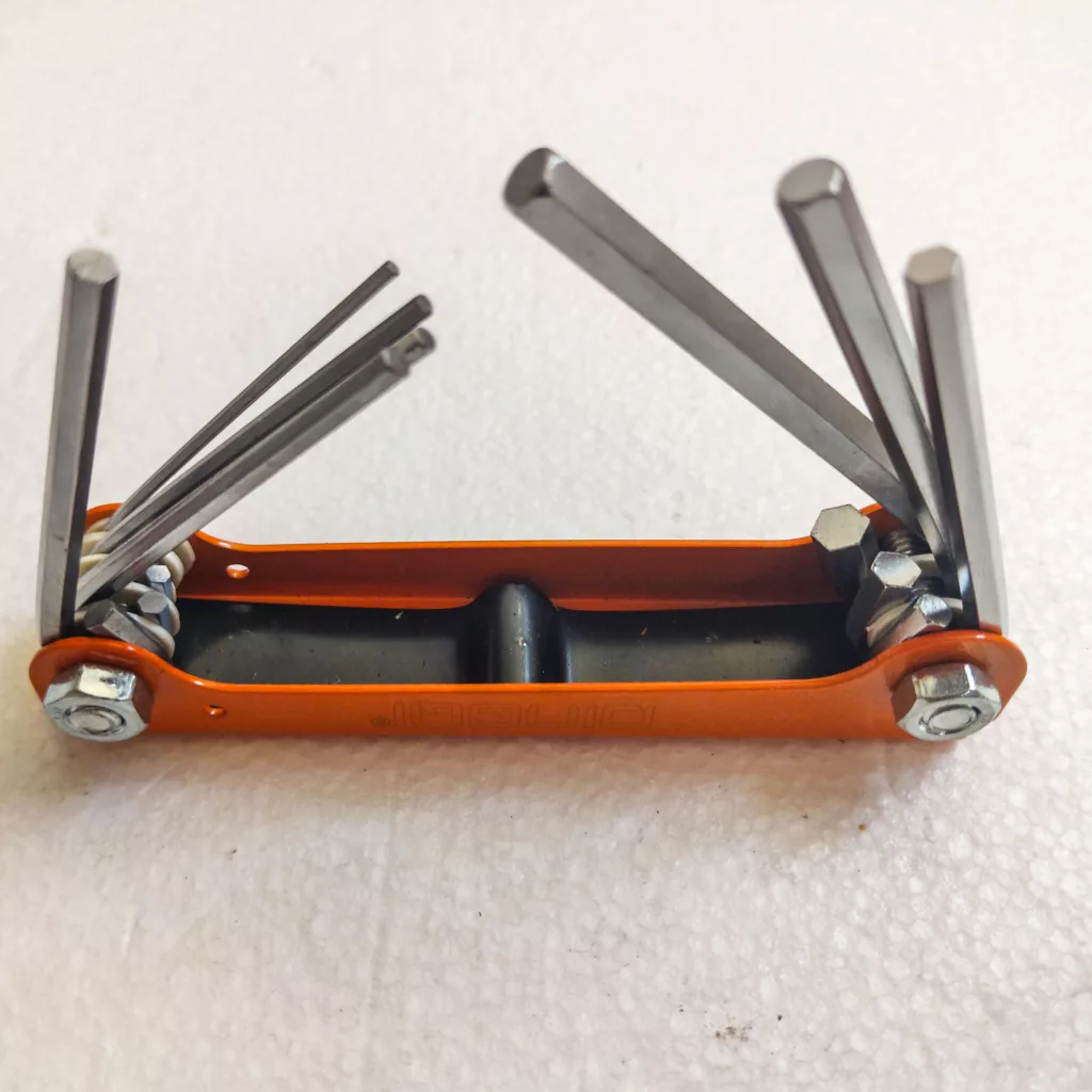 آچار آلن ستاره ای دینگشی مدل ART - 17003 مجموعه 8 عددی