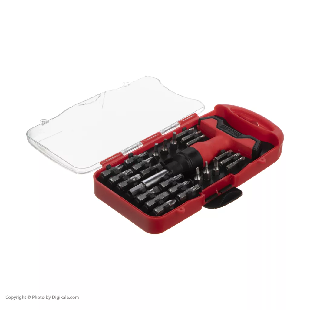 سری پیچ گوشتی جیانیک سنگ مدل 1272 مجموعه 26 عددی