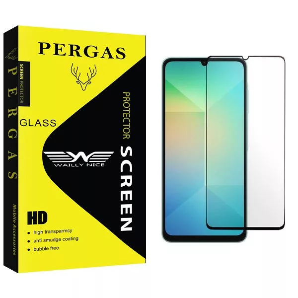 محافظ صفحه نمایش شیشه ای وایلی نایس مدل Pergas2 مناسب برای گوشی موبایل سامسونگ Galaxy A06