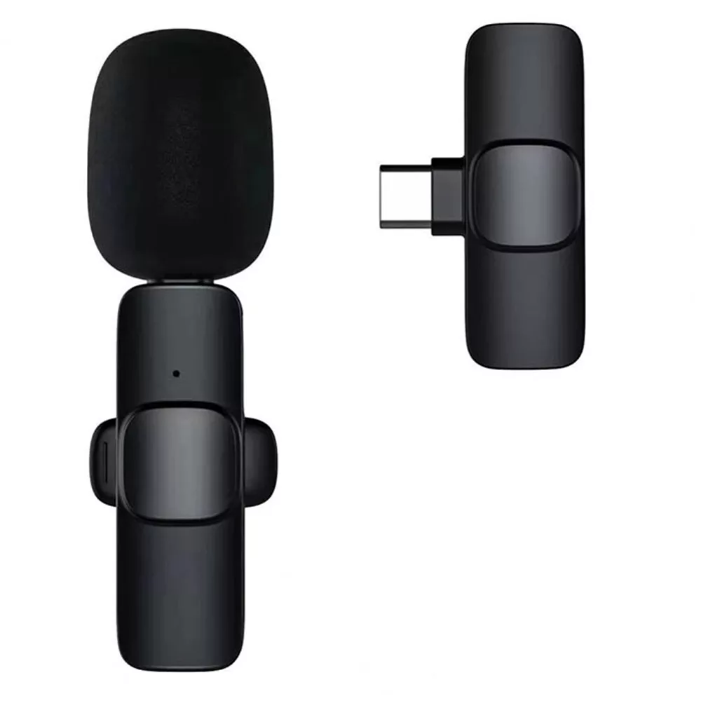 میکروفون یقه ای بی سیم F2 با درگاه اتصال USB-C