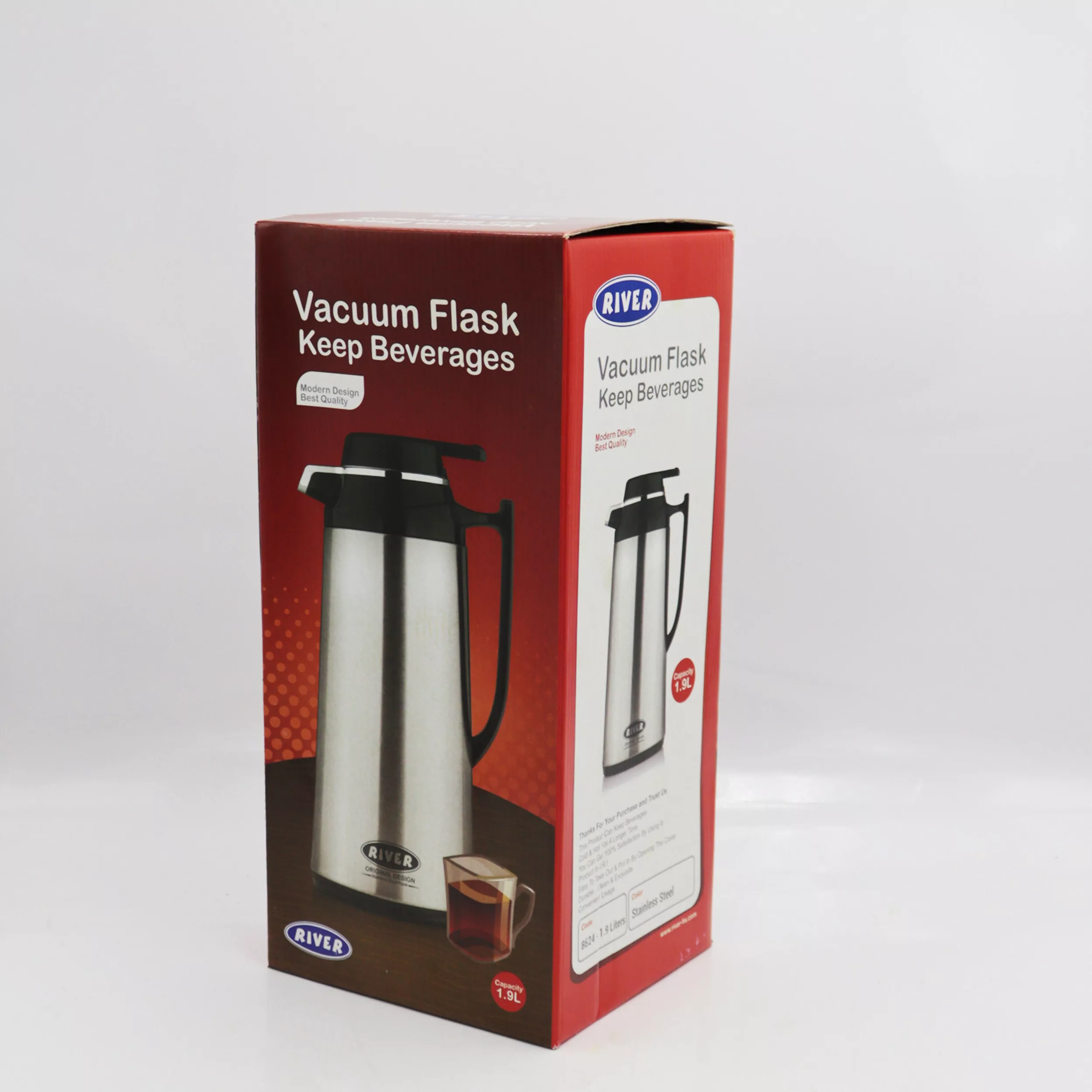 فلاسک ریور مدل YP-STIL-TAKGHOLO-8624 گنجایش 1.9 لیتر