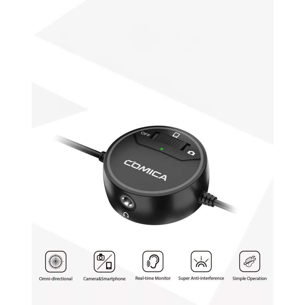 میکروفن یقه ای کامیکا مدل SIG.LAV V03