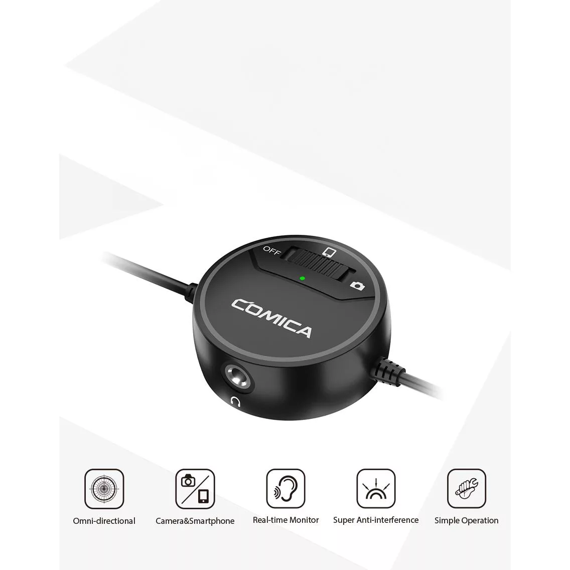 میکروفن یقه ای کامیکا مدل SIG.LAV V03