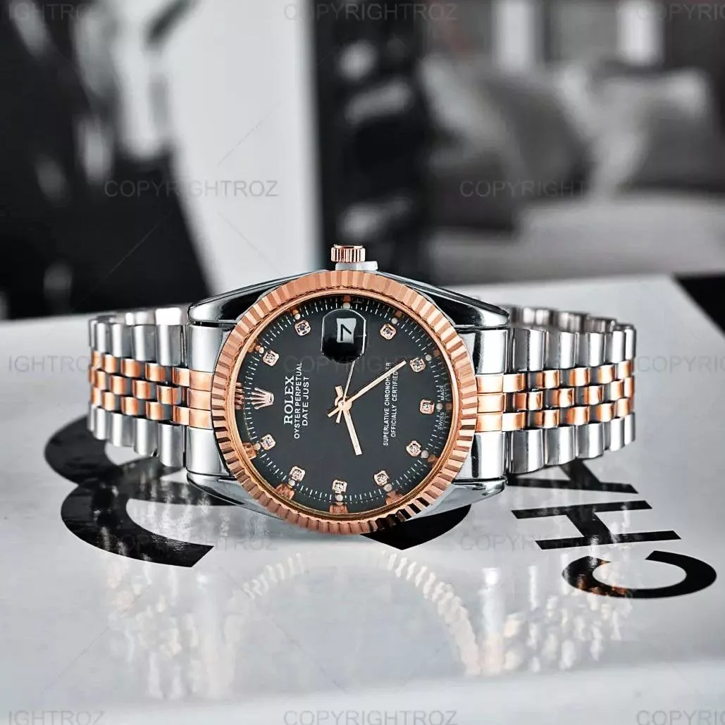 ساعت مچی عقربه‌ای مردانه  مدل دیت جاست_rz_m02