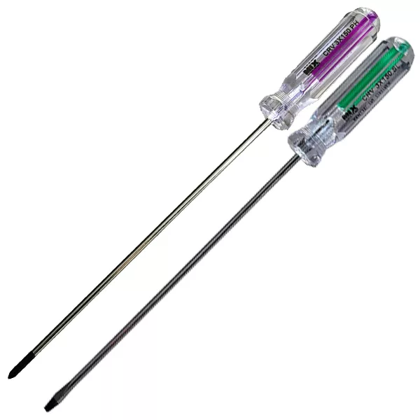 پیچ گوشتی چهارسو و دو سو میکس مدل HT – 003150 مجموعه دوعددی