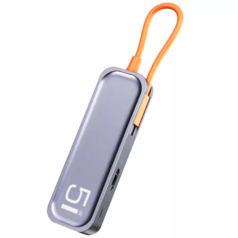 هاب 5 پورت USB-C راک مدل RCB-0811