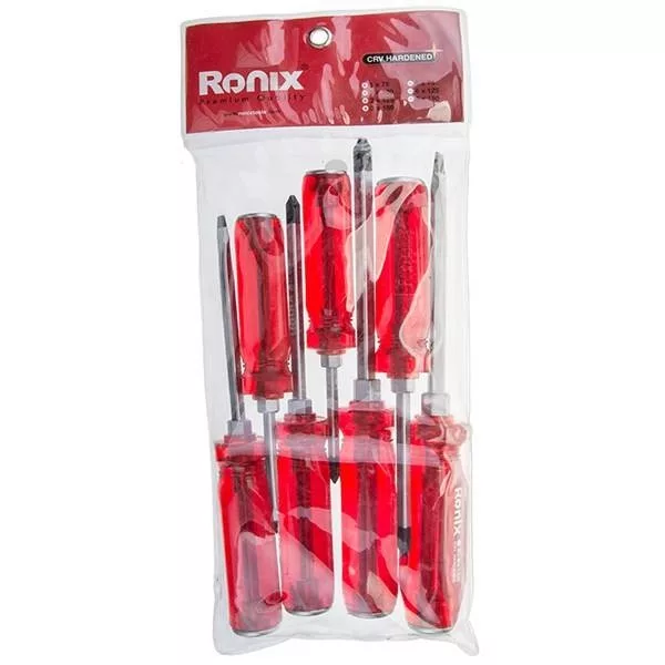 مجموعه 7 عددی پیچ گوشتی رونیکس کد RH-2906