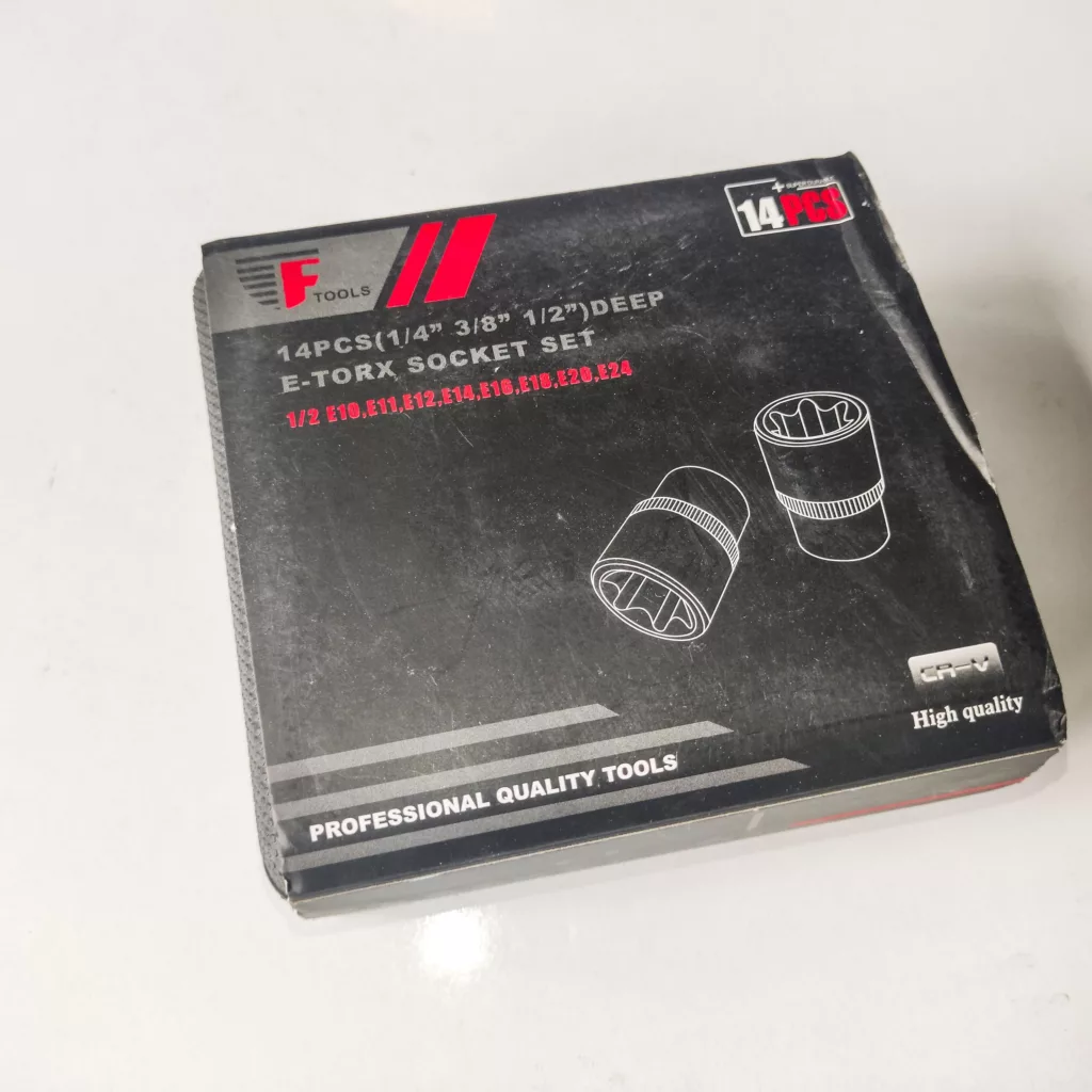 آچار سری بکس اف تولز  مدل XKT-14PR مجموعه 14 عددی