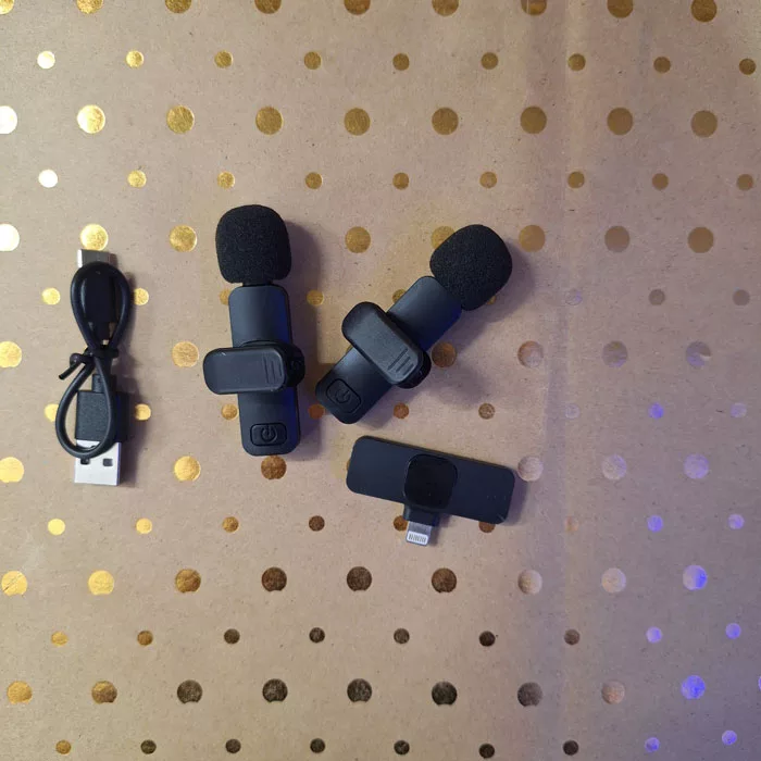 میکروفن یقه ای ای ال دبلیو مدل K9 بسته 2 عددی