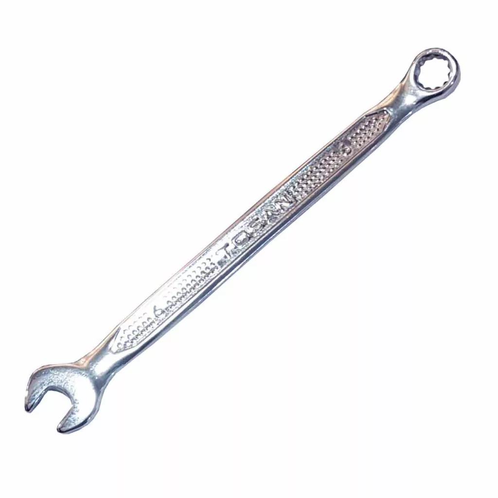 آچار یکسر تخت و یکسر رینگی توسن مدل TI101-6 سایز 6 میلی متر