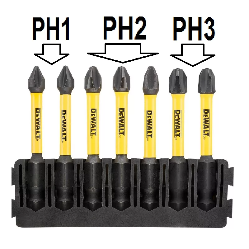 سری پیچ گوشتی چهارسو دیوالت مدل PH2