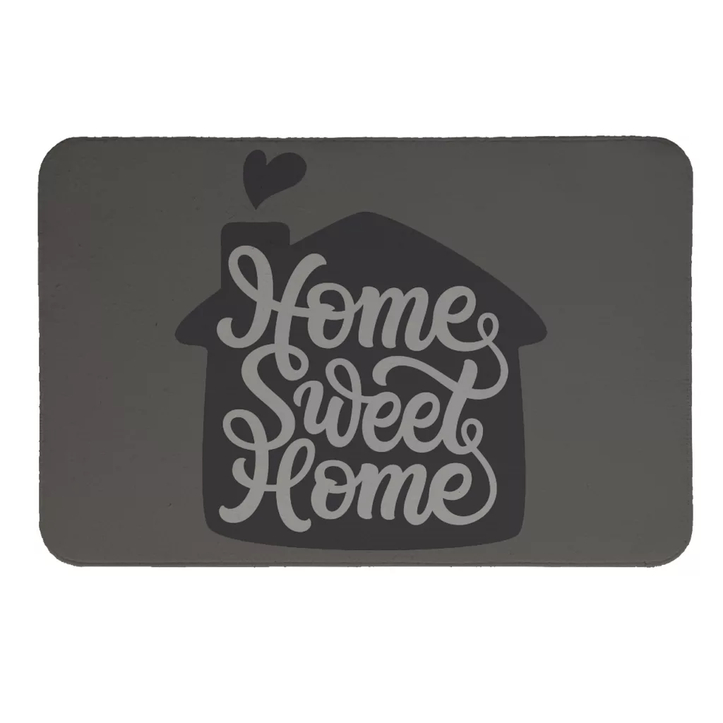 پادری طرح Sweet Home کد 8233 سایز 110× 80 سانتی متر