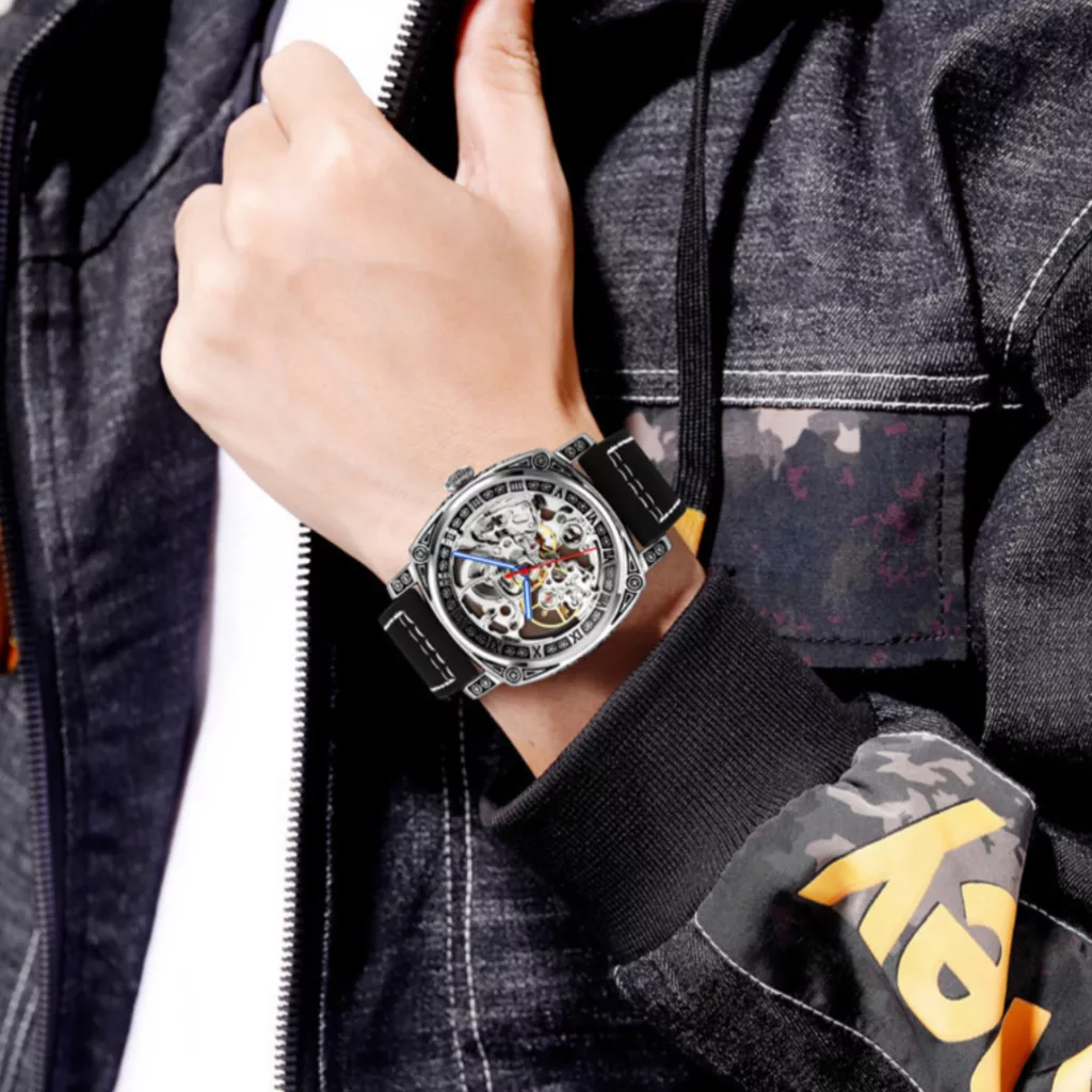 ساعت مچی عقربه‌ای اتوماتیک مردانه اسکمی مدل 9271