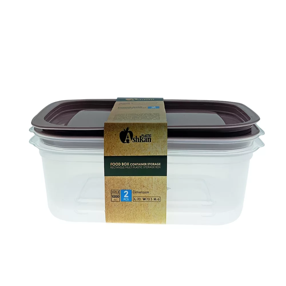 ظرف نگهدارنده مدل اشکان کد f2 مجموعه 4 عددی