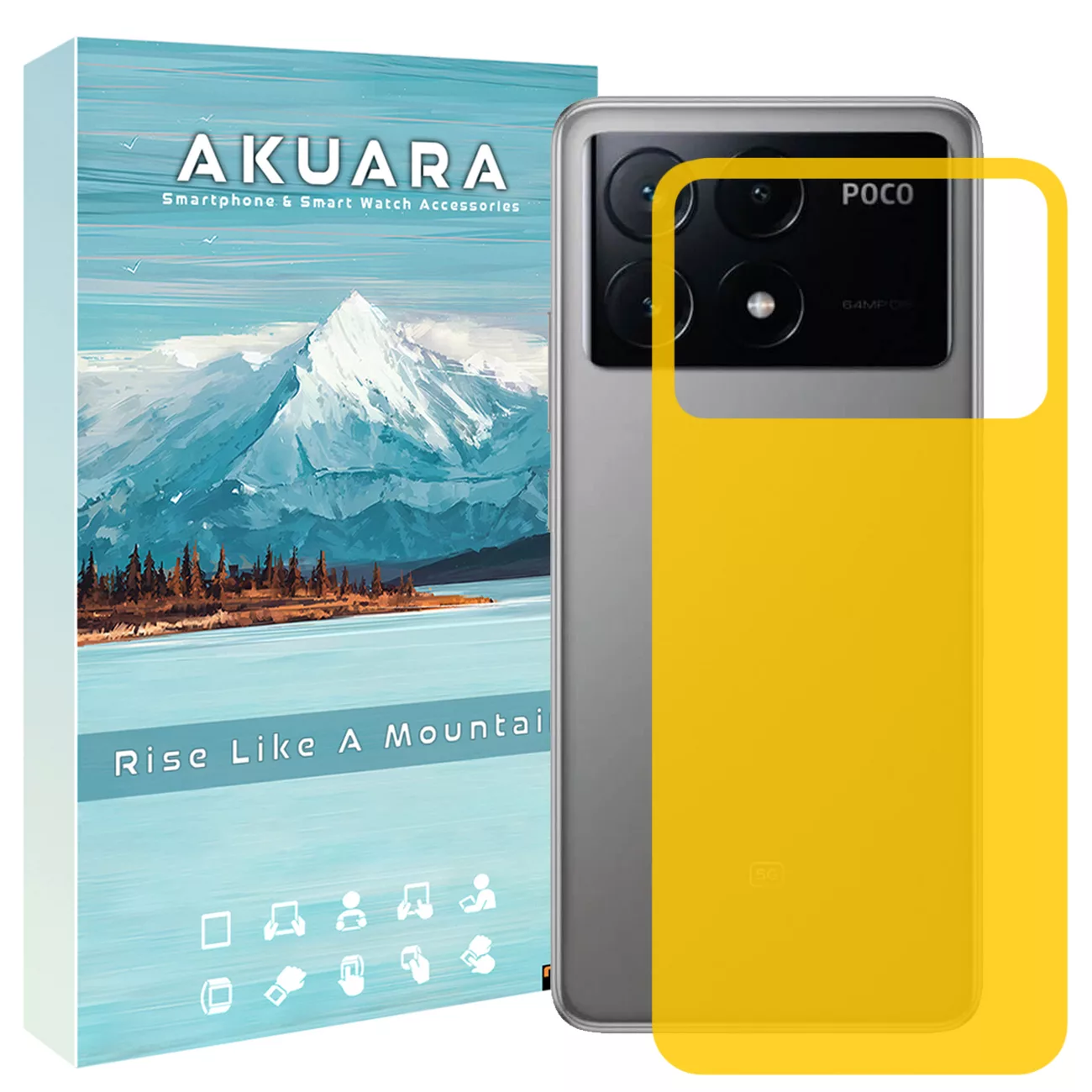 محافظ پشت گوشی نانو آکوآرا مدل TPU Protect مناسب برای گوشی موبایل شیائومی Poco F6 Pro