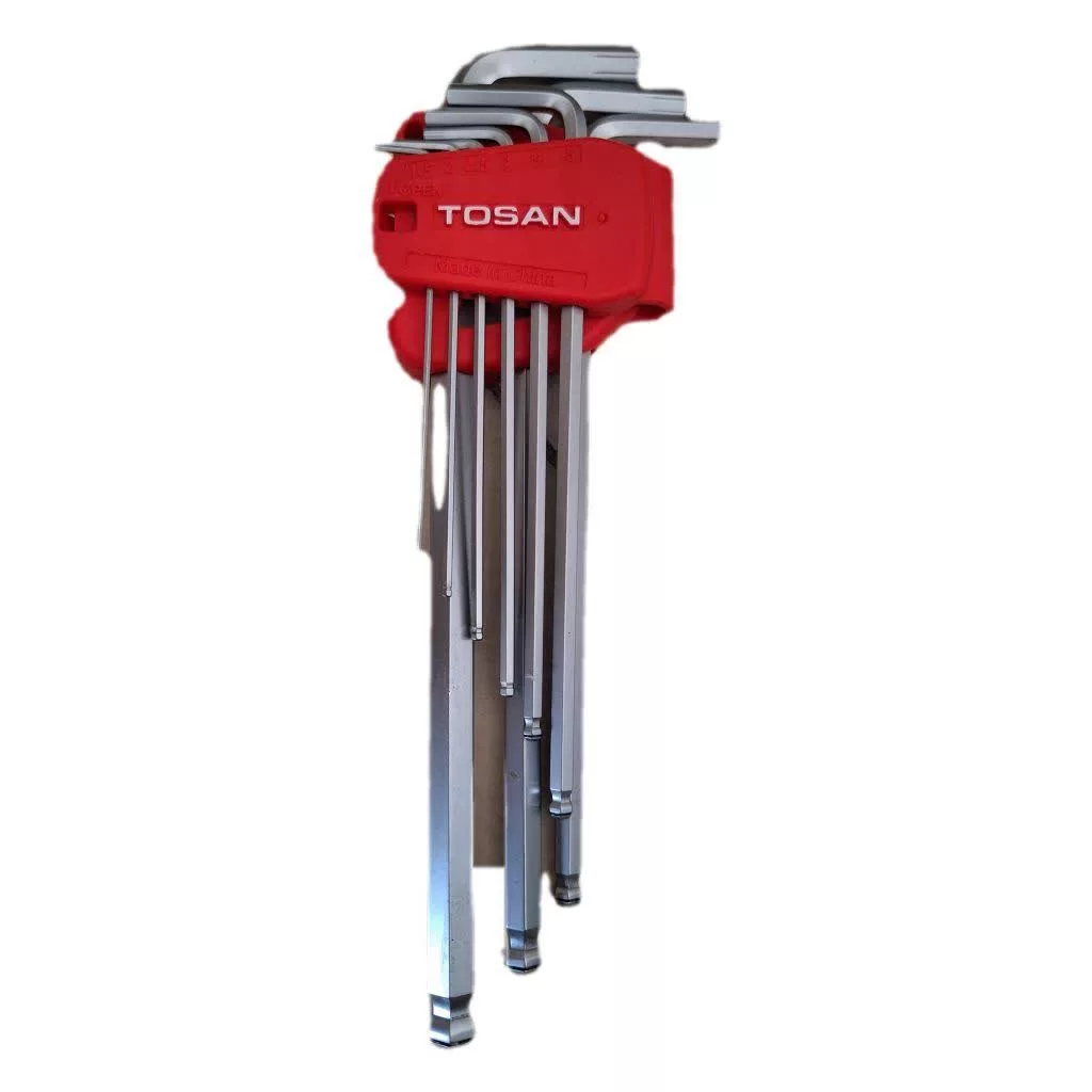 آچار آلن بسیاربلند توسن مدل 4181 مجموعه ۹ عددی