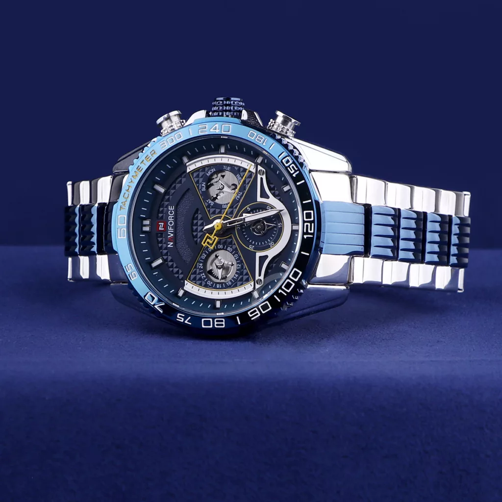 ساعت مچی عقربه‌ای مردانه نیوی فورس مدل nf9185