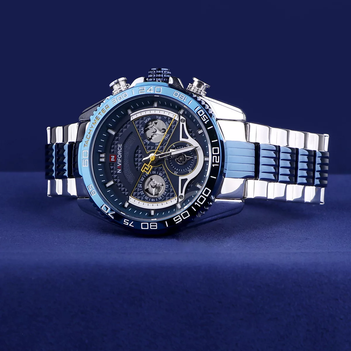 ساعت مچی عقربه‌ای مردانه نیوی فورس مدل nf9185