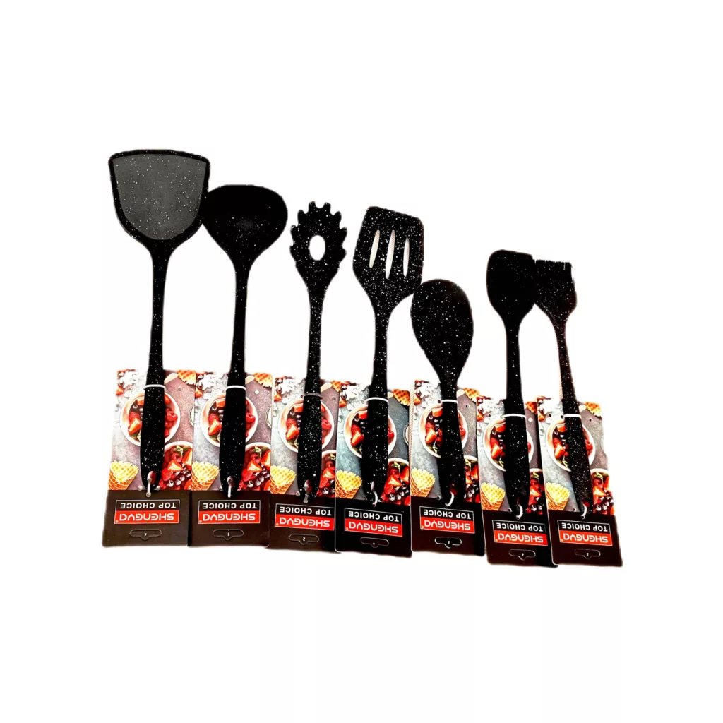 سرویس کفگیر و ملاقه 7 پارچه شنگیا مدل 00007