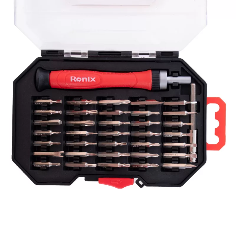 پیچ گوشتی رونیکس مدل RH-2719 مجموعه 37 عددی