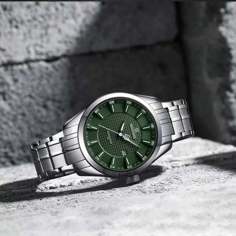 ساعت مچی عقربه‌ای کوارتز مردانه نیوی فورس مدل تقویم دار