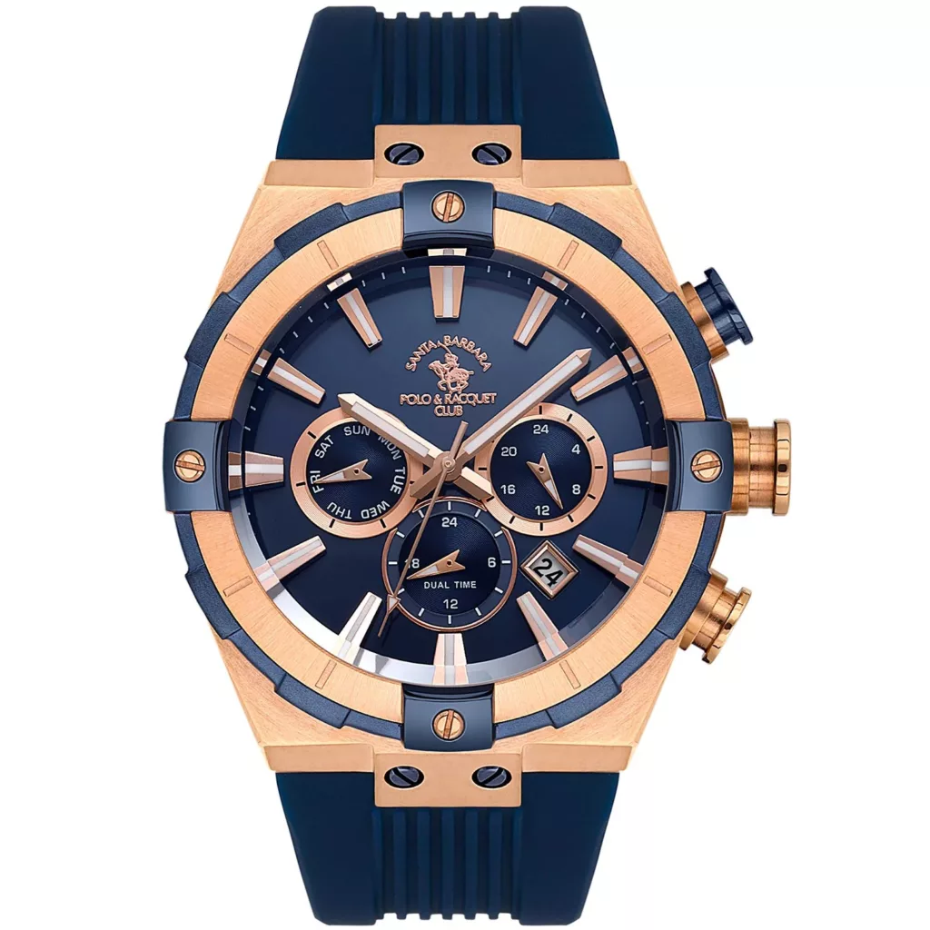 ساعت مچی عقربه‌ای کوارتز مردانه سانتا باربارا پولو راکت کلاب مدل SB.1.10510-8