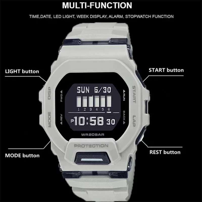 ساعت مچی دیجیتال مردانه مدل GBD-GY