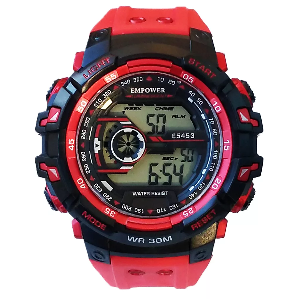 ساعت مچی دیجیتال مردانه امپاور مدل اسپرت ورزشی چراغدار کد 9/5