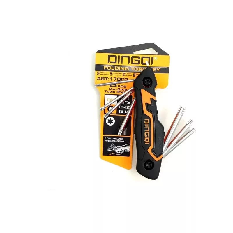 آچار ستاره ای دینگشی مدل A03 مجموعه 8 عددی