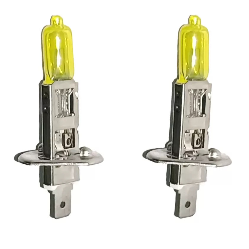 لامپ هالوژن خودرو استیکو مدل H1 YELLOW بسته دو عددی