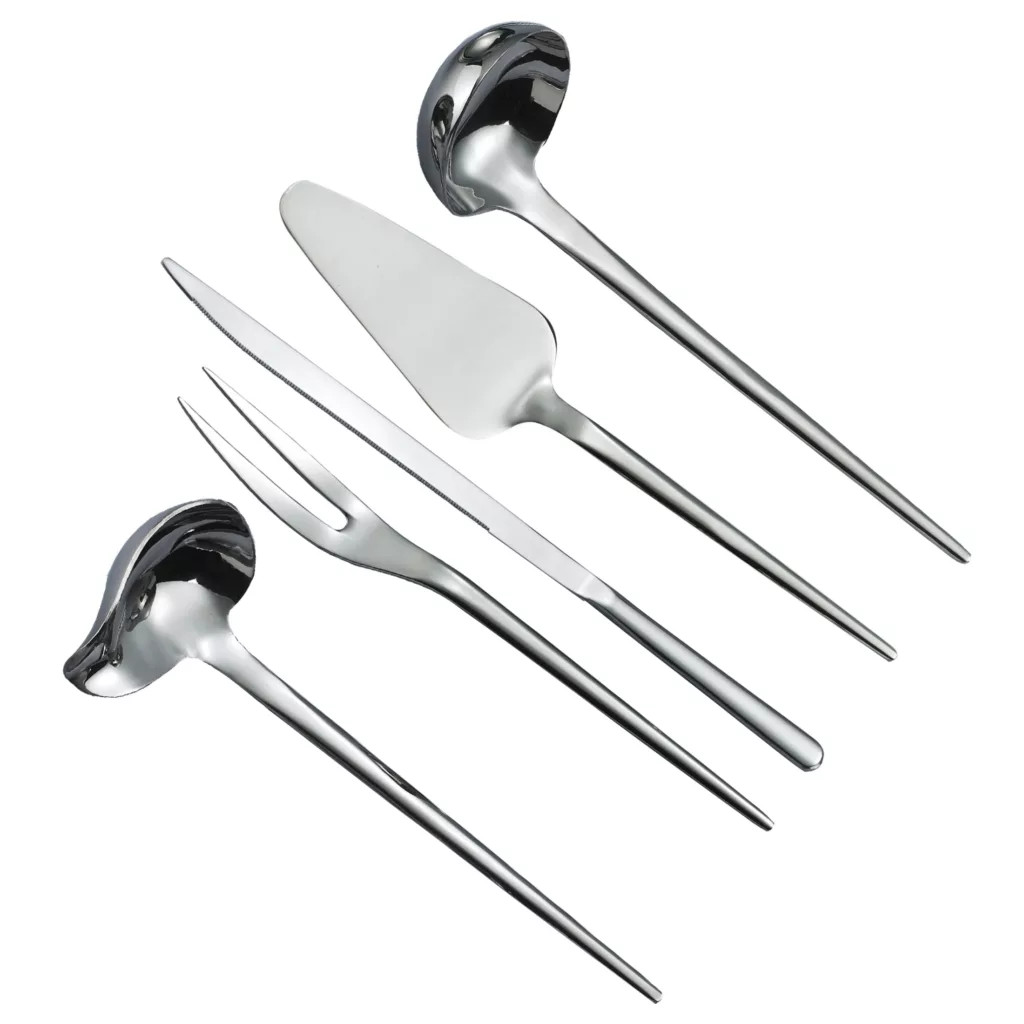 سرویس کفگیر و ملاقه 5 پارچه جی فی نی مدل G-02