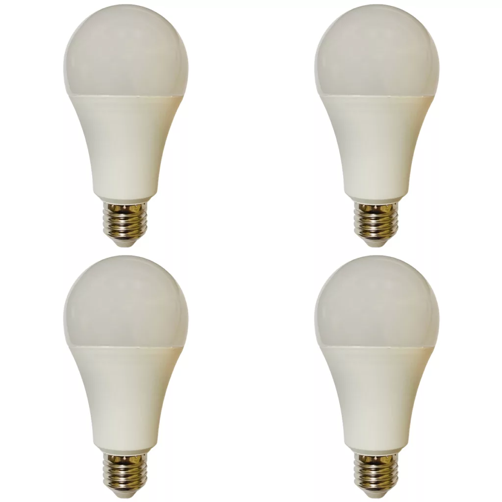 لامپ ال ای دی 15 وات پارس نوین مدل حبابی پایه E27 بسته 4 عددی