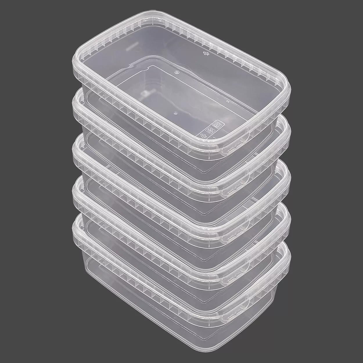 ظرف نگهدارنده مدل microwave کد 1000cc بسته 10 عددی