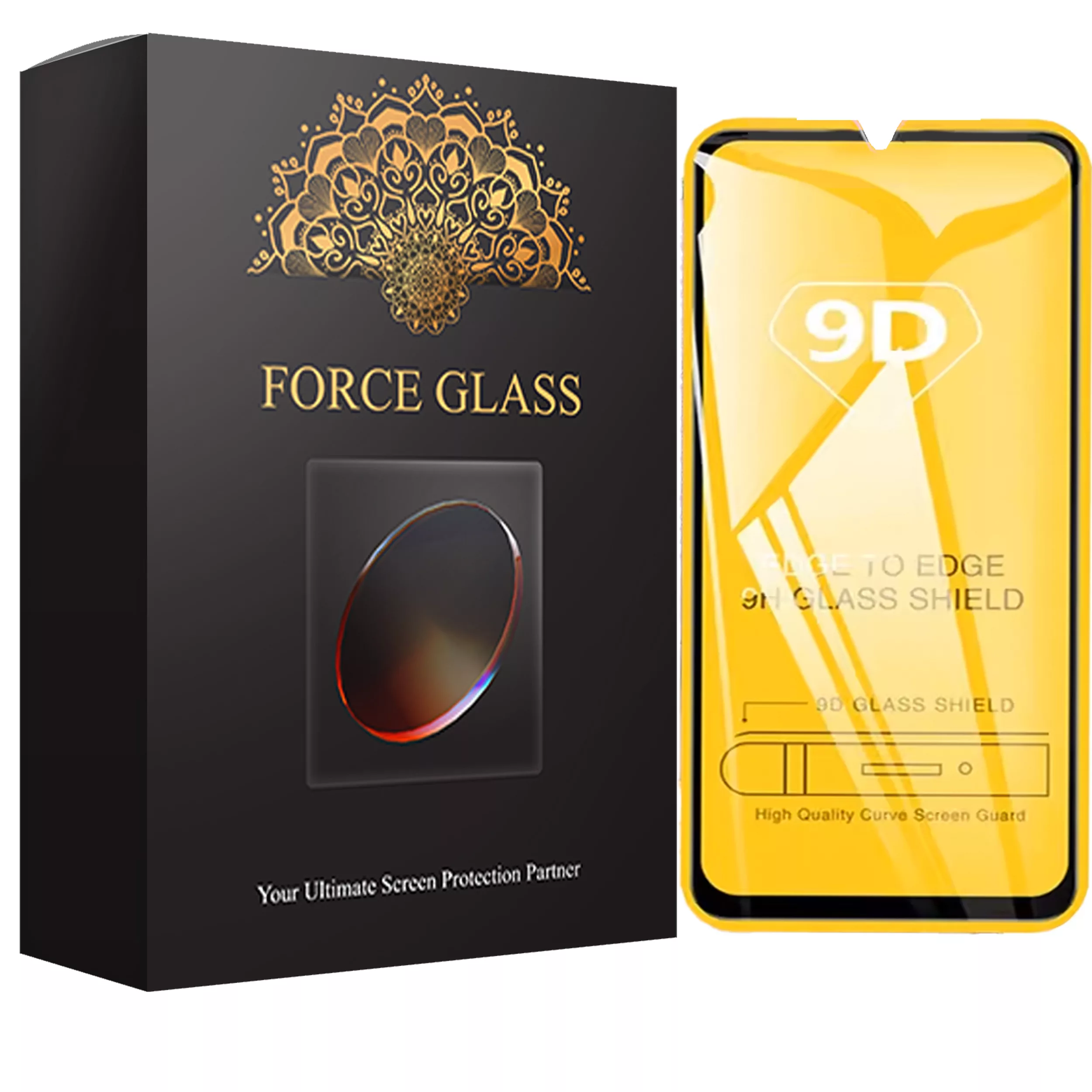 محافظ صفحه نمایش فورس گلس مدل 9DFulGlass مناسب برای گوشی موبایل سامسونگ Galaxy A40