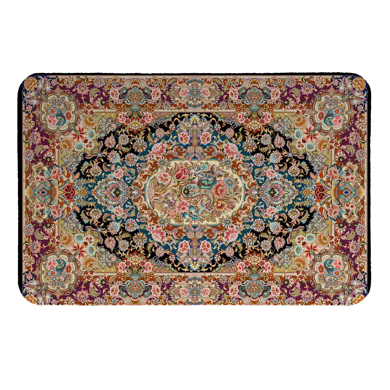 پادری طرح فرش کد 1009 سایز 80 × 50 سانتی متر