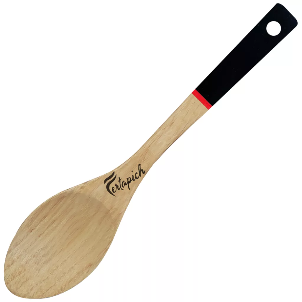 سرویس کفگیر و ملاقه 4 پارچه فرتاپیچ مدل چوبی کد 065