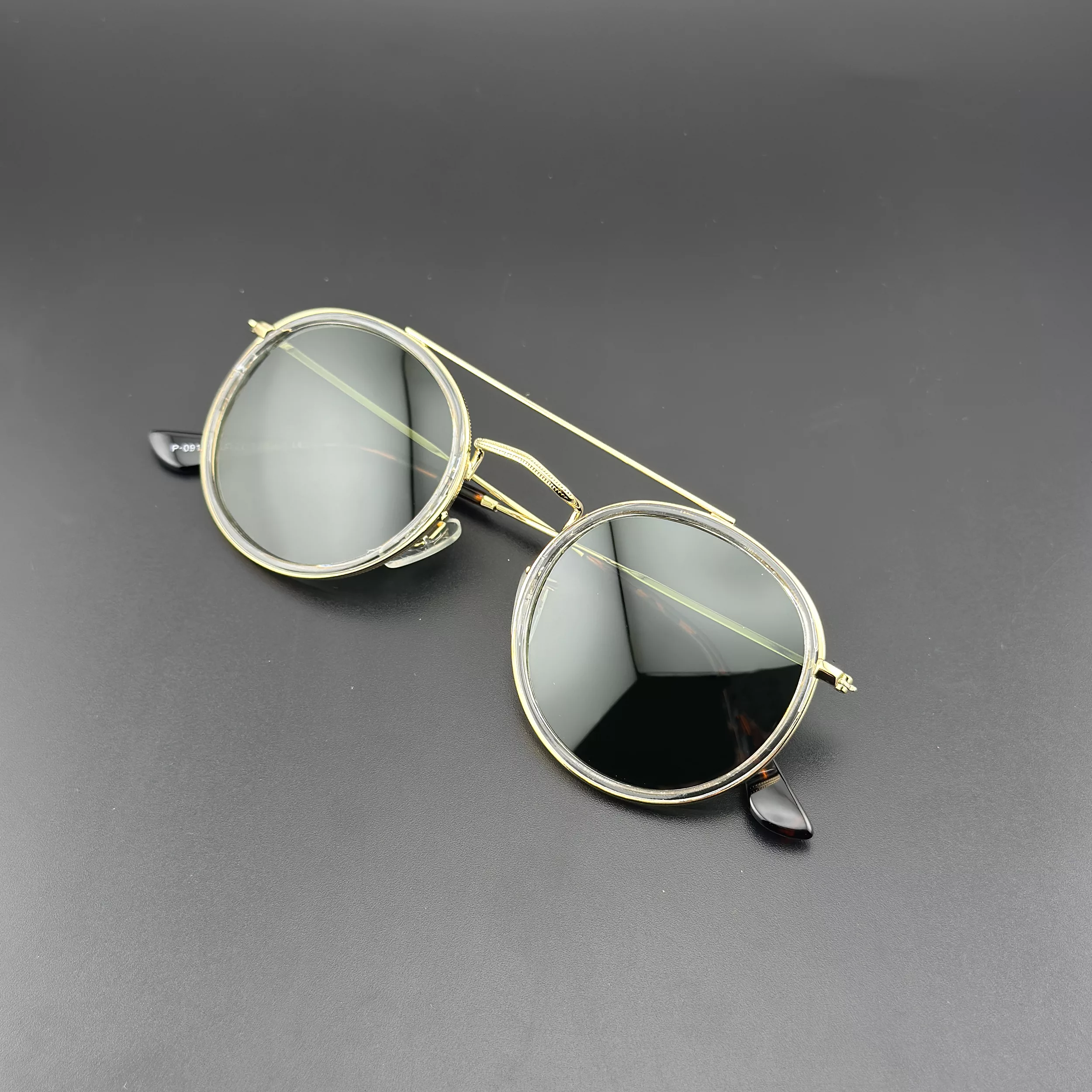 عینک آفتابی گرد مدل 0915-G15