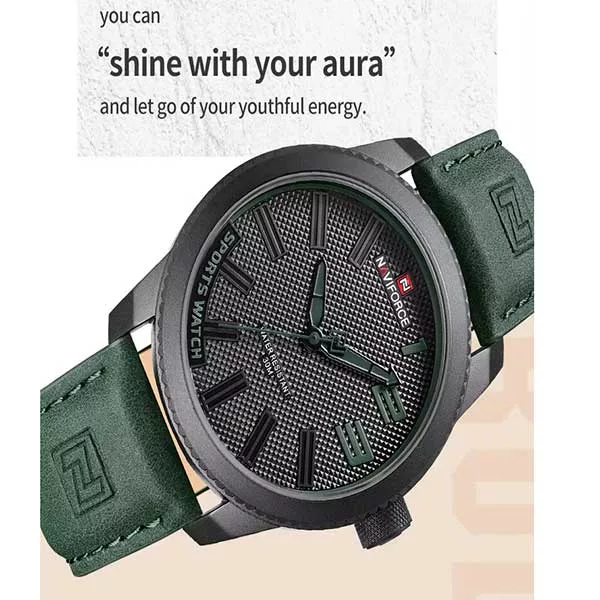 ساعت مچی عقربه‌ای مردانه نیوی فورس مدل NF9202L BGNGN