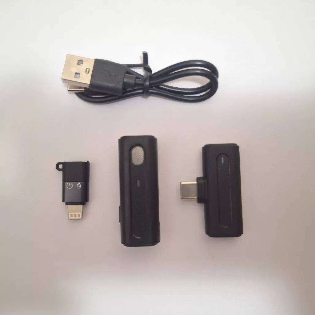 ست میکروفن بی سیم مدل K90pro با درگاه اتصال تایپ سی