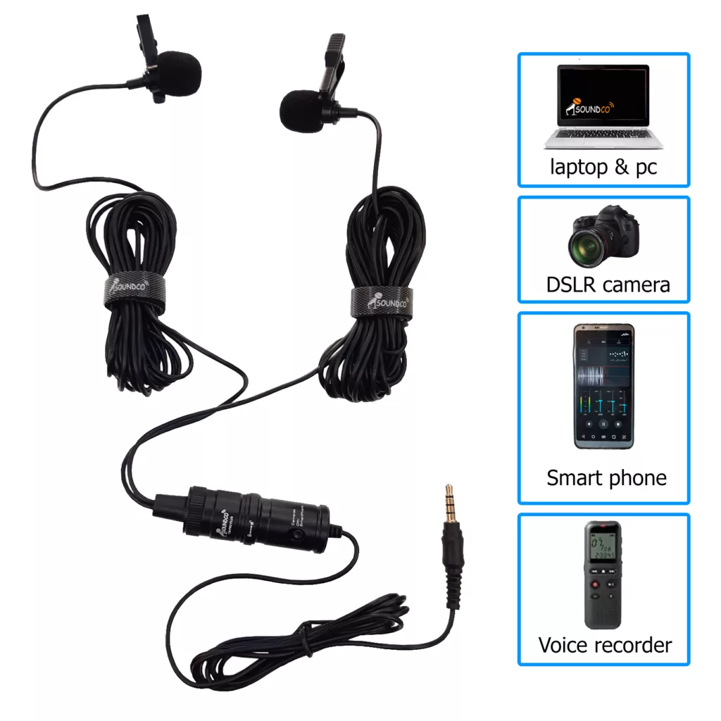 میکروفن یقه ای سوندکو مدل CM Pro Plus