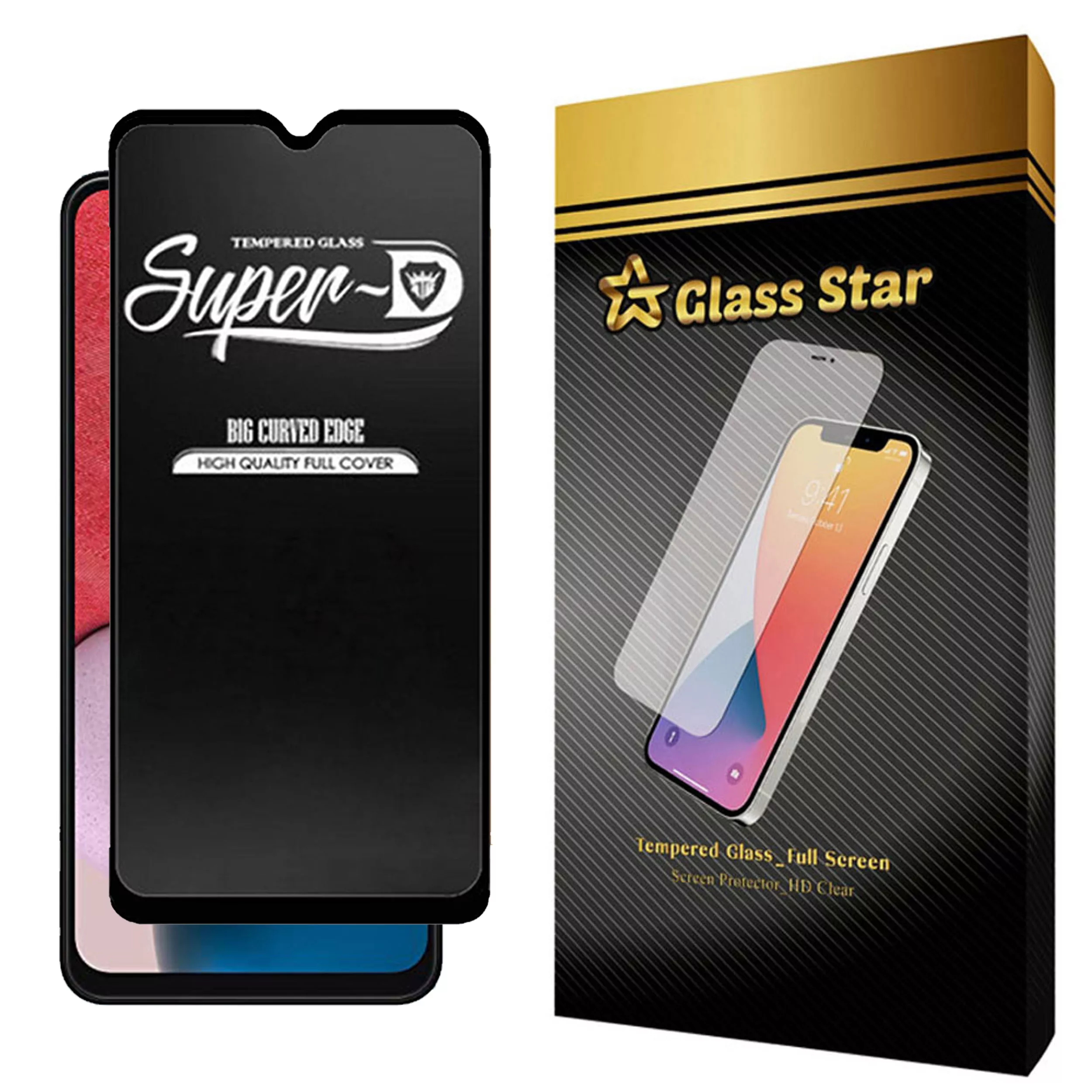 محافظ صفحه نمایش گلس استار مدل SUGA-Glass مناسب برای گوشی موبایل سامسونگ Galaxy A13 محافظ صفحه نمایش گلس استار مدل SUGA-Glass مناسب برای گوشی موبایل سامسونگ Galaxy A13
