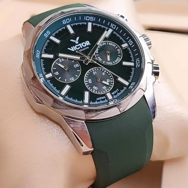 ساعت مچی عقربه‌ای کوارتز مردانه ویکتور مدل 5804M