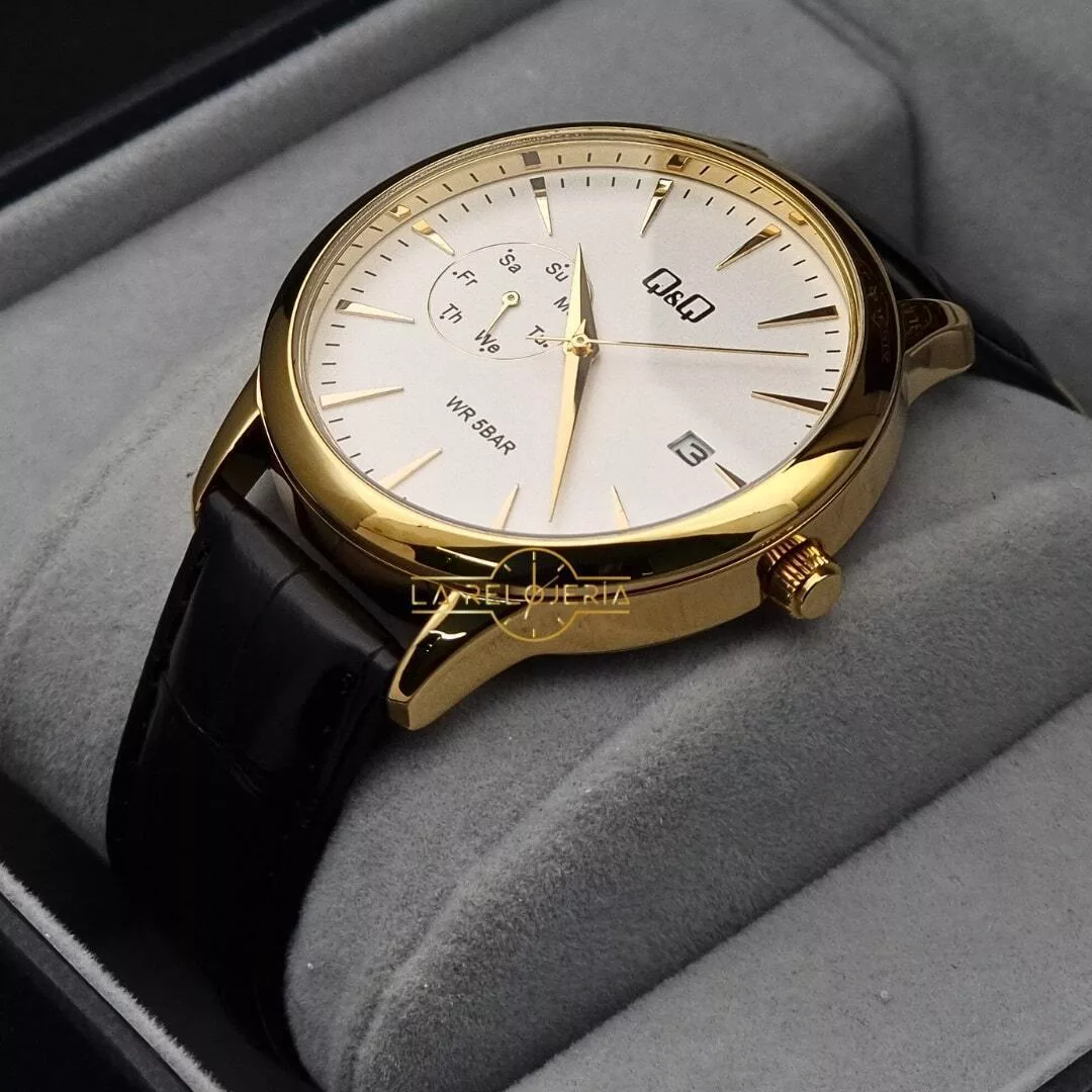 ساعت مچی عقربه‌ای مردانه کوارتز کیو اند کیو مدل A12A-005PY