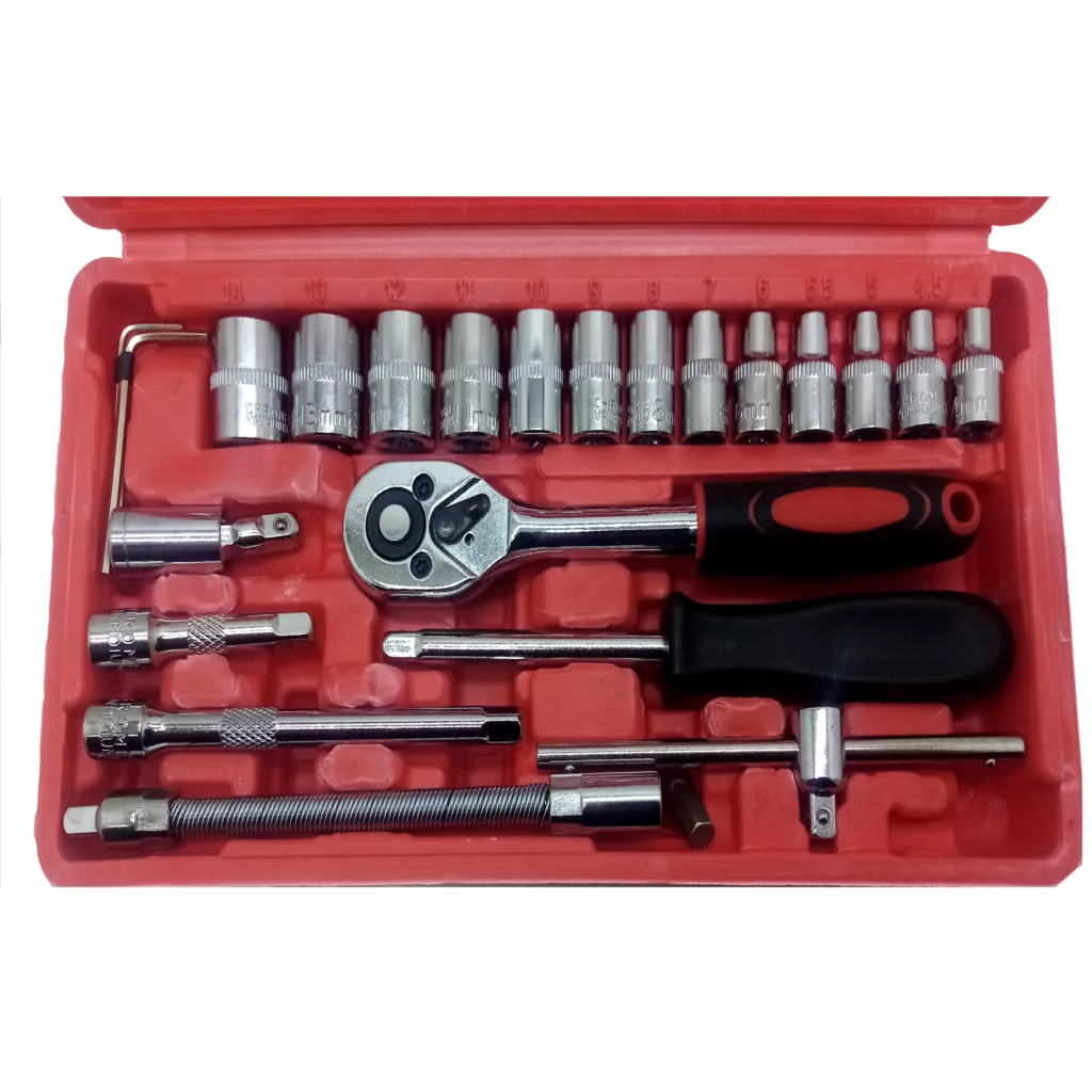 مجموعه 46 عددی آچار بکس فوندا مدل RT460