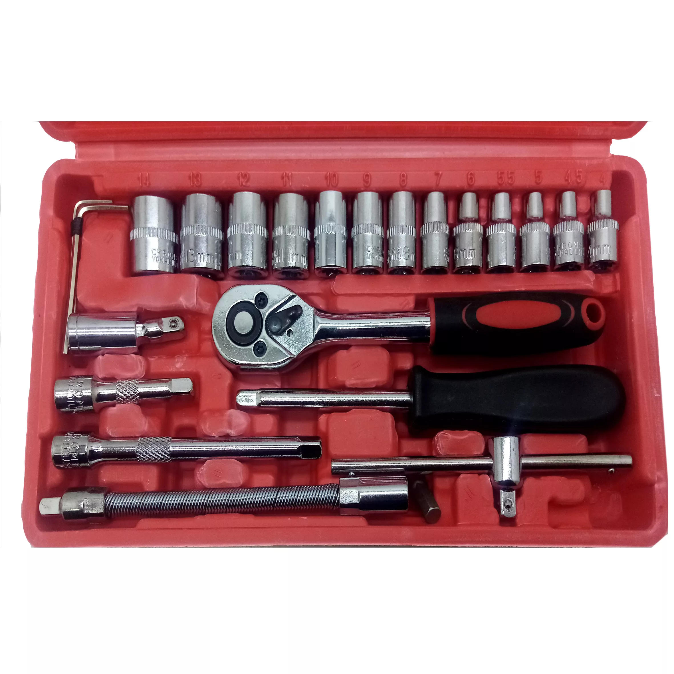 مجموعه 46 عددی آچار بکس فوندا مدل RT460