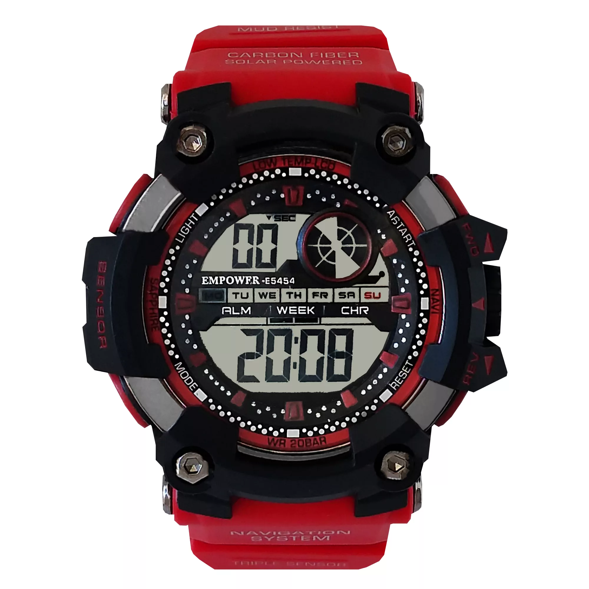 ساعت مچی دیجیتال مردانه امپاور مدل اسپرت ضدآب استخری چراغدار SPORT کد 15 ساعت مچی دیجیتال مردانه امپاور مدل اسپرت ضدآب استخری چراغدار SPORT کد 15