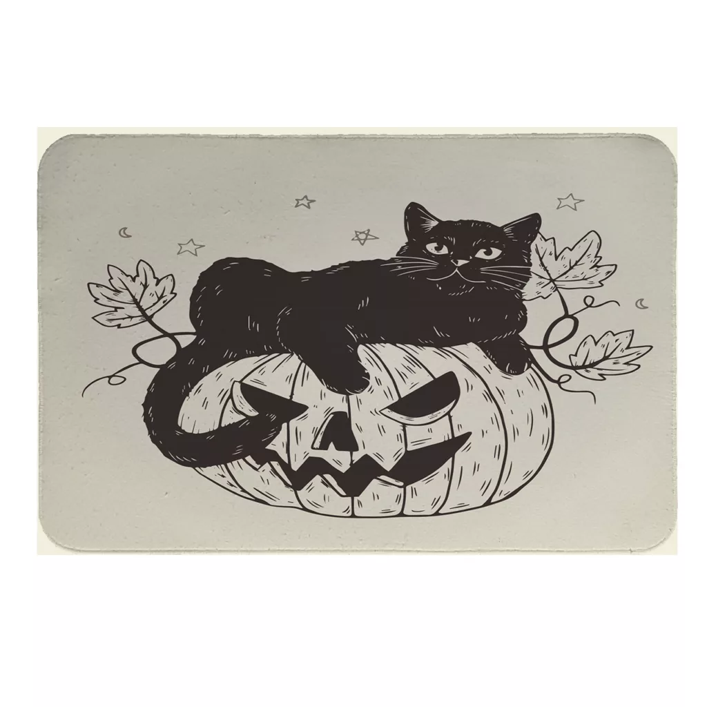 پادری طرح گربه کد 8451 سایز 80 × 50 سانتی متر