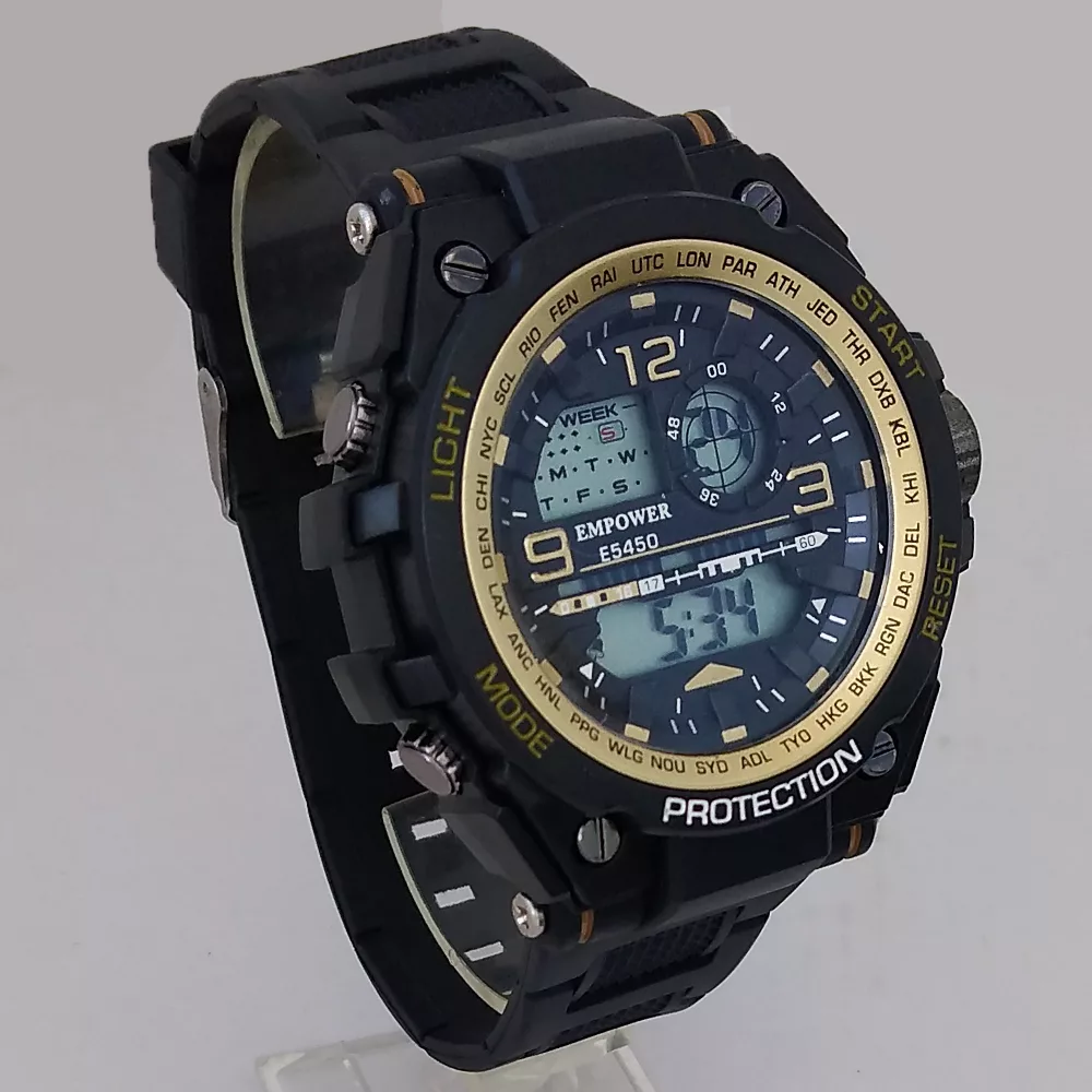 ساعت مچی دیجیتال مردانه مدل اسپرت ضدآب چراغدار