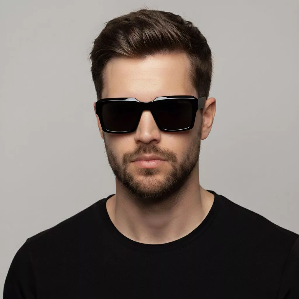 عینک آفتابی مستطیلی فاری گرام مدل 58972 C1 51 23 148